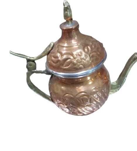 براد نحاس احمر كبير مدقوق