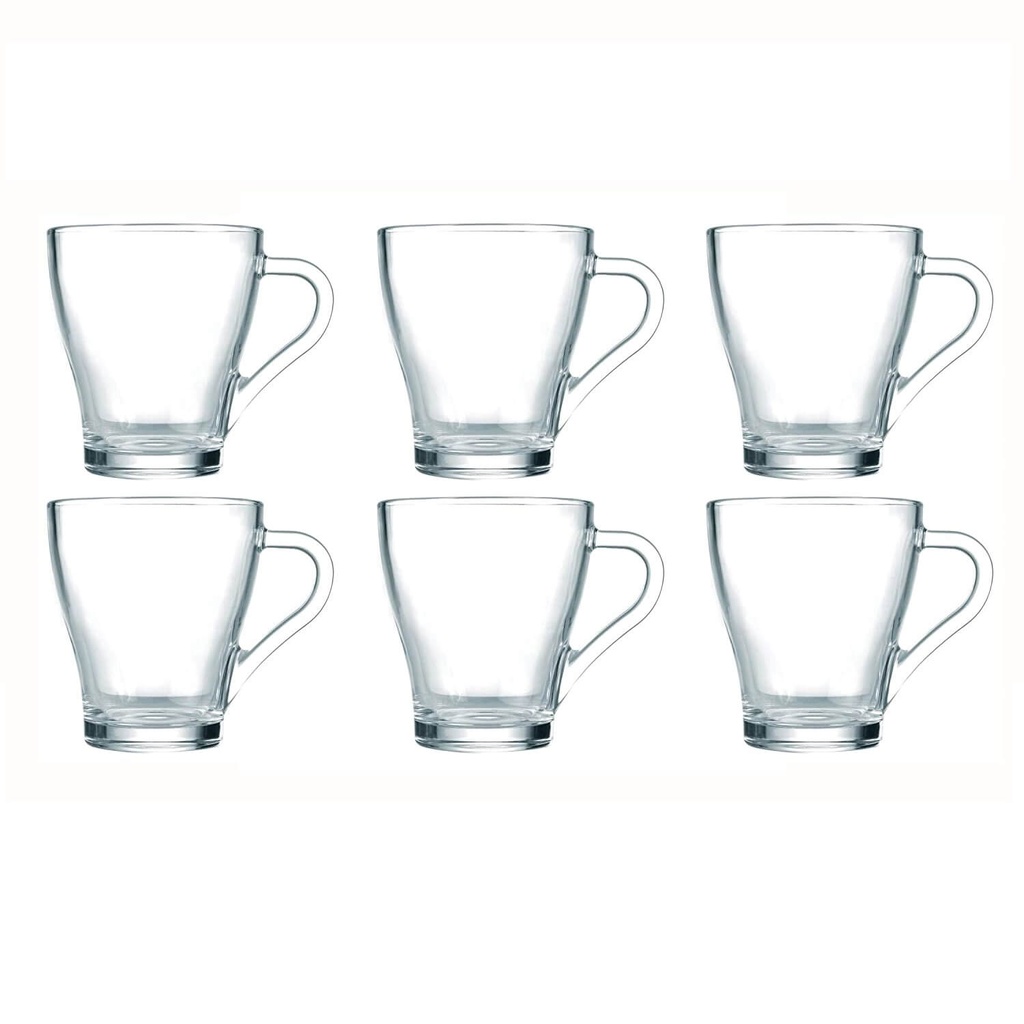 LUMINARC   664 - طقم 6ماج شفاف 280مللي 