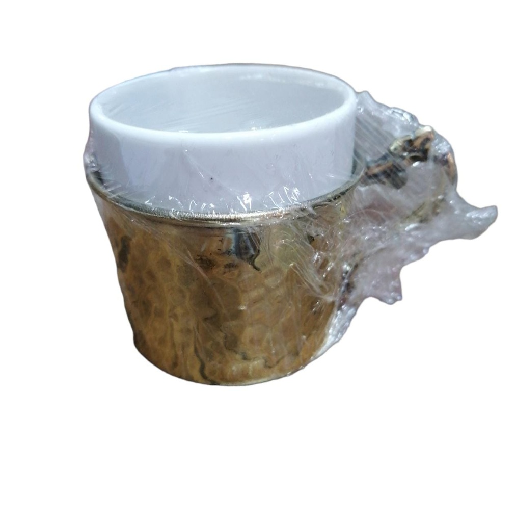 فنجال اصفر نحاس