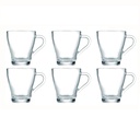 LUMINARC   664 - طقم 6ماج شفاف 280مللي 
