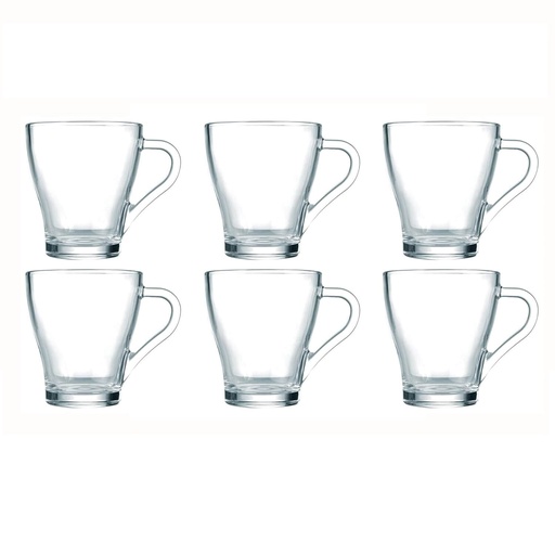 [10007882] LUMINARC   664 - طقم 6ماج شفاف 280مللي 