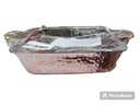 طاجن مستطيل نحاس 20*15 بيدين